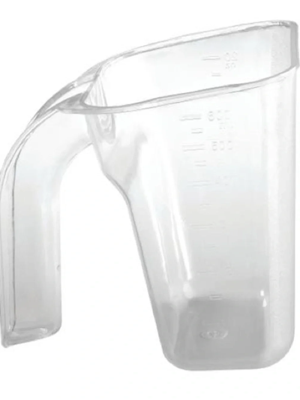 Clear Plastic Measuring - White/Transparent
